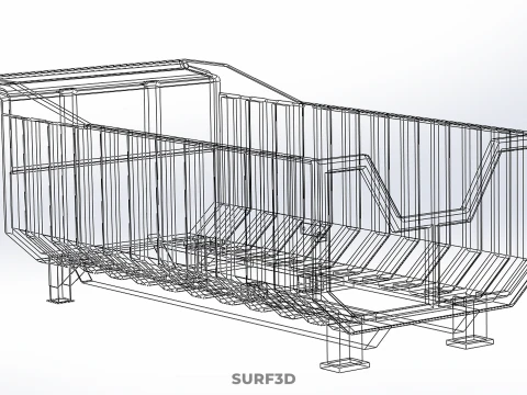 ГРУЗОВИК КРОВАТЬ САМОСВАЛЬНЫЙ КУЗОВ КОРОБКА КОНТЕЙНЕР БУНКЕР ГРУЗОВОЙ АВТОМОБИЛЬ ПИКАП АВТОМОБИЛЬ 3D Модель