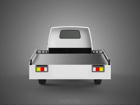 D&eacute;panneuse &agrave; plat remorquage d&eacute;panneuse PICK UP V&Eacute;HICULE DE R&Eacute;CUP&Eacute;RATION Modèle 3D