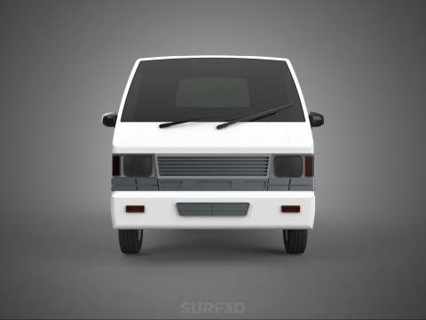 FLATBED TOW TRUCK TOWING TOWTRUCK PICK UP RECOVERY VEHICLE 3D Модель