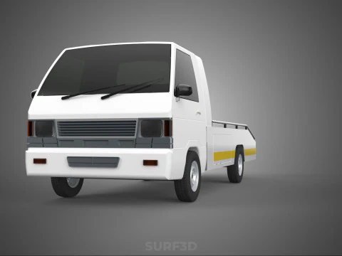 D&eacute;panneuse &agrave; plat remorquage d&eacute;panneuse PICK UP V&Eacute;HICULE DE R&Eacute;CUP&Eacute;RATION Modèle 3D