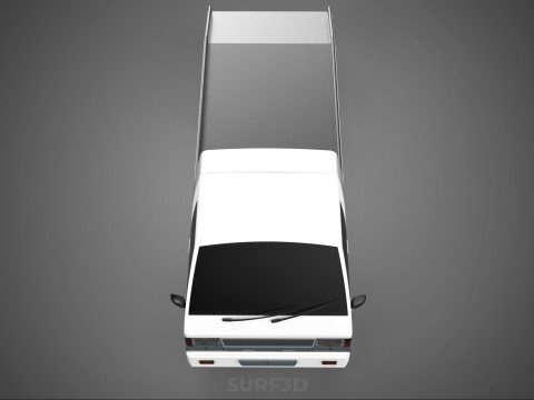 FLATBED TOW TRUCK TOWING TOWTRUCK PICK UP RECOVERY VEHICLE 3D Модель