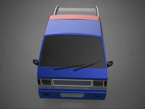 TOW TRUCK FLATBED TOWING MOTOR SERVICE PICK UP RECOVERY VEHICLE 3D Model