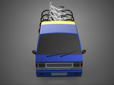 BICICLETA DE MONTANHA BICICLETA MTB TRILHA CAMINH&Atilde;O DE REBOQUE PLANO PICK UP Modelo 3D