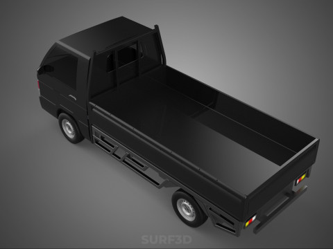 PICK UP FLAT DECK COLT DELICA L300 PICKUP CAR TRUCK CARRY TRITON 3D Модель