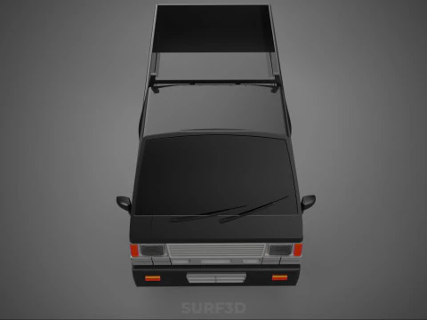 PICK UP PONTE PIATTO COLT DELICA L300 PICKUP AUTO CAMION CARRY TRITON Modello 3D