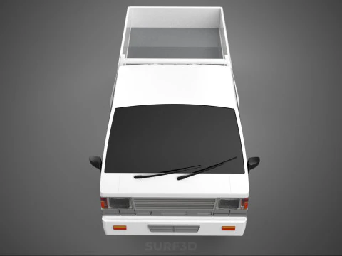 FLAT DECK PICK UP COLT DELICA L300 DIESEL PICKUP CAR TRUCK CARRY 3D Model