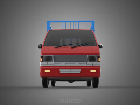 TRANSPORT CATTLE TRAILER RACK FENCE TRUCK PICKUP CARRY FLATBED 3D Model