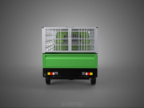 FOWL POULTRY BIRD CARRIER RACK FENCE CAGE TRUCK PICKUP CAR CARGO Model 3D