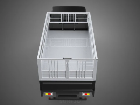 BAKKIE UTE PICKUP CAGE FLAT DECK COLT DELICA L 300 TRUCK CARGO 3D Model