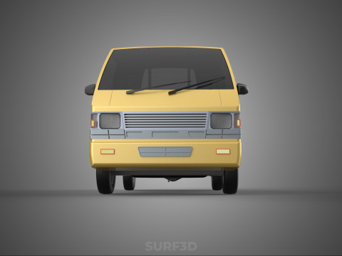 DROP SIDE LOAD BED DUMP BODY GATE DOOR PICKUP TRUCK WIDE DECK 3D Model