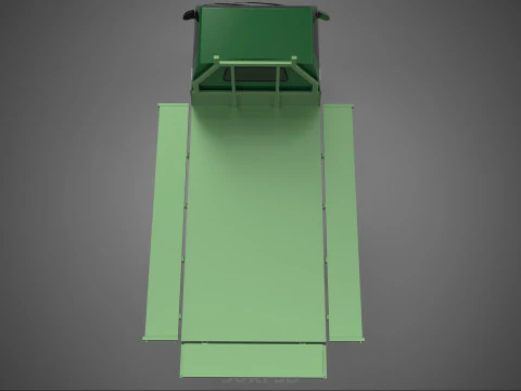 PONTE MILITARE DEL LETTO PIANO TATTICO DELL'ESERCITO DEL VEICOLO DELL'AUTOMOBILE DEL PICKUP MILITARE Modello 3D