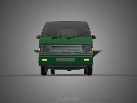 PONTE MILITARE DEL LETTO PIANO TATTICO DELL'ESERCITO DEL VEICOLO DELL'AUTOMOBILE DEL PICKUP MILITARE Modello 3D