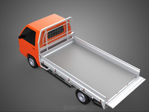 TAILGATE DROP SIDE LOAD BED BODY TAIL GATE DOOR PICKUP TRUCK CAR 3Dモデル