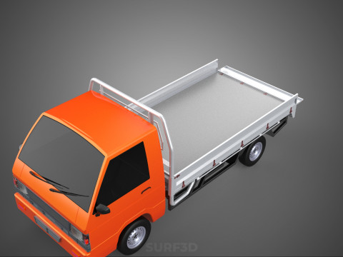TAILGATE DROP SIDE LOAD BED BODY TAIL GATE DOOR PICKUP TRUCK CAR 3Dモデル