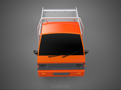 TAILGATE DROP SIDE LOAD BED BODY TAIL GATE DOOR PICKUP TRUCK CAR 3Dモデル