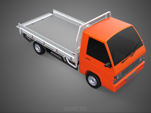 TAILGATE DROP SIDE LOAD BED BODY TAIL GATE DOOR PICKUP TRUCK CAR 3Dモデル
