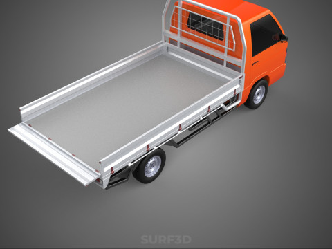 TAILGATE DROP SIDE LOAD BED BODY TAIL GATE DOOR PICKUP TRUCK CAR 3Dモデル
