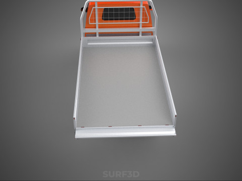 TAILGATE DROP SIDE LOAD BED BODY TAIL GATE DOOR PICKUP TRUCK CAR 3Dモデル