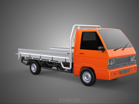 TAILGATE DROP SIDE LOAD BED BODY TAIL GATE DOOR PICKUP TRUCK CAR 3Dモデル