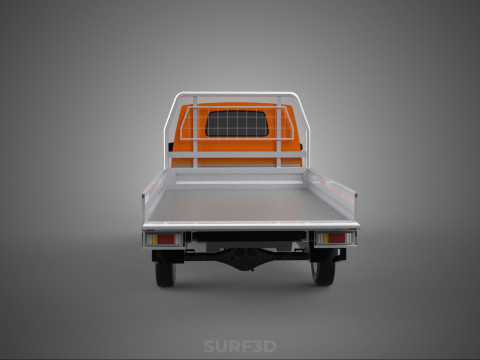 TAILGATE DROP SIDE LOAD BED BODY TAIL GATE DOOR PICKUP TRUCK CAR 3Dモデル