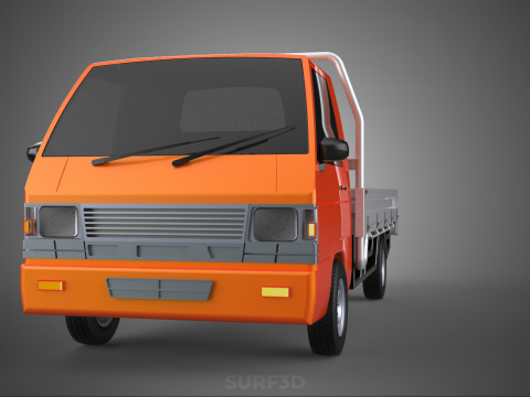 TAILGATE DROP SIDE LOAD BED BODY TAIL GATE DOOR PICKUP TRUCK CAR 3Dモデル