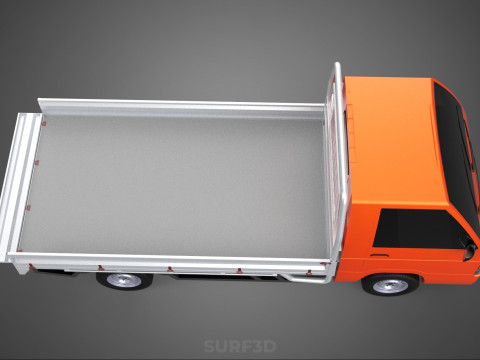 TAILGATE DROP SIDE LOAD BED BODY TAIL GATE DOOR PICKUP TRUCK CAR 3Dモデル