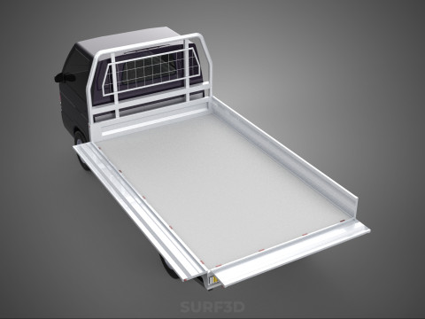 DROP SIDE TAILGATE LOAD BED BODY REAR GATE DOOR PICKUP TRUCK CAR Modèle 3D