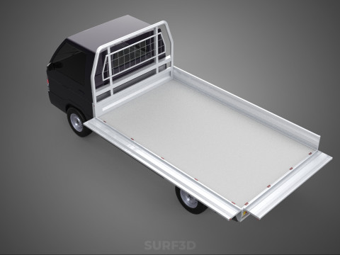 DROP SIDE TAILGATE LOAD BED BODY REAR GATE DOOR PICKUP TRUCK CAR 3D Model