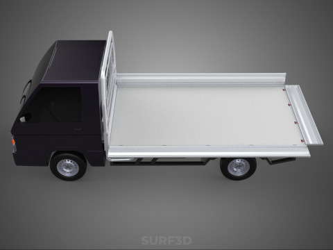 DROP SIDE TAILGATE LOAD BED BODY REAR GATE DOOR PICKUP TRUCK CAR 3D Model