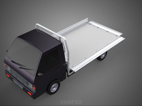 DROP SIDE TAILGATE LOAD BED BODY REAR GATE DOOR PICKUP TRUCK CAR 3D Model