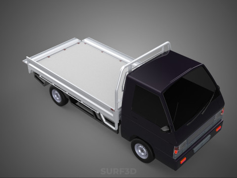 DROP SIDE TAILGATE LOAD BED BODY REAR GATE DOOR PICKUP TRUCK CAR 3D Model