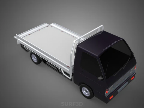 DROP SIDE TAILGATE LOAD BED BODY REAR GATE DOOR PICKUP TRUCK CAR 3D Model