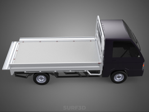 DROP SIDE TAILGATE LOAD BED BODY REAR GATE DOOR PICKUP TRUCK CAR 3D Model