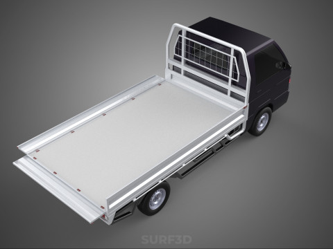 DROP SIDE TAILGATE LOAD BED BODY REAR GATE DOOR PICKUP TRUCK CAR 3D Model