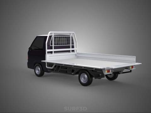 DROP SIDE TAILGATE LOAD BED BODY REAR GATE DOOR PICKUP TRUCK CAR 3D Model