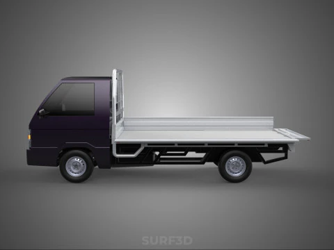 DROP SIDE TAILGATE LOAD BED BODY REAR GATE DOOR PICKUP TRUCK CAR 3D Model