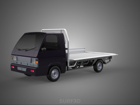 DROP SIDE TAILGATE LOAD BED BODY REAR GATE DOOR PICKUP TRUCK CAR 3D Model