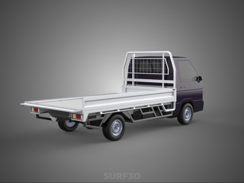 DROP SIDE TAILGATE LOAD BED BODY REAR GATE DOOR PICKUP TRUCK CAR 3D Model