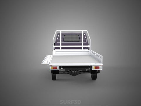 DROP SIDE TAILGATE LOAD BED BODY REAR GATE DOOR PICKUP TRUCK CAR 3D Model