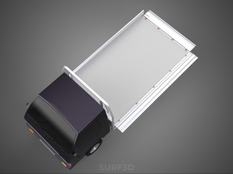 DROP SIDE TAILGATE LOAD BED BODY REAR GATE DOOR PICKUP TRUCK CAR 3D Model