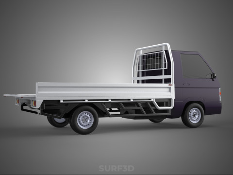 DROP SIDE TAILGATE LOAD BED BODY REAR GATE DOOR PICKUP TRUCK CAR 3D Model