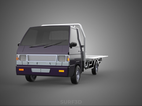 DROP SIDE TAILGATE LOAD BED BODY REAR GATE DOOR PICKUP TRUCK CAR 3D Model