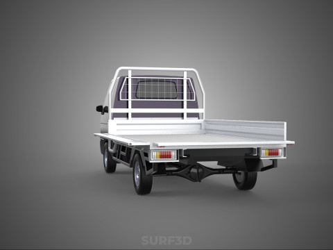 DROP SIDE TAILGATE LOAD BED BODY REAR GATE DOOR PICKUP TRUCK CAR 3D Model