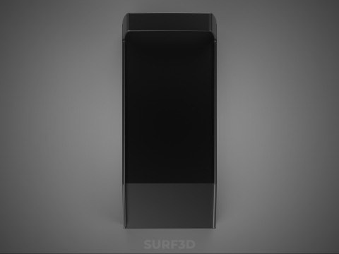 BED ONLY FLATBED TOW TRUCK CAR CARRIER PARKED RECOVERY SERVICE 3D Model