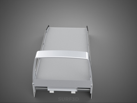 BODY BED ONLY FLATBED TOW TRUCK TOWING TOWTRUCK PICK UP VEHICLE 3D 모델