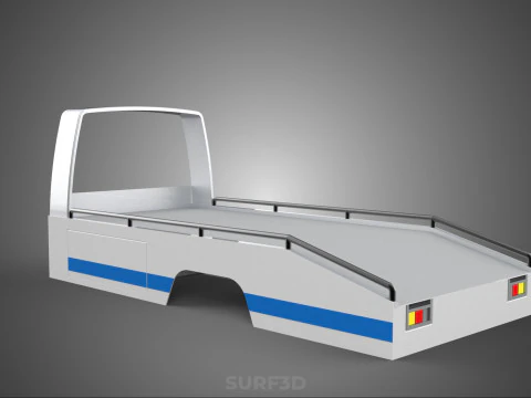 CAMINH&Atilde;O DE REBOQUE SOMENTE CAMINH&Atilde;O DE REBOQUE CAMINH&Atilde;O DE REBOQUE PEGUE O VE&Iacute;CULO Modelo 3D