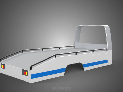 CAMINH&Atilde;O DE REBOQUE SOMENTE CAMINH&Atilde;O DE REBOQUE CAMINH&Atilde;O DE REBOQUE PEGUE O VE&Iacute;CULO Modelo 3D