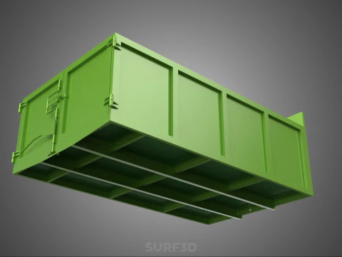 ГРУЗОВИК КРОВАТЬ САМОСВАЛЬНЫЙ КУЗОВ КУЗОВ КОНТЕЙНЕР БУНКЕР ГРУЗОВОЙ АВТОМОБИЛЬ ПИКАП АВТОМОБИЛЬ 3D Модель