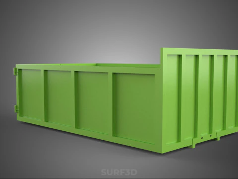 ГРУЗОВИК КРОВАТЬ САМОСВАЛЬНЫЙ КУЗОВ КУЗОВ КОНТЕЙНЕР БУНКЕР ГРУЗОВОЙ АВТОМОБИЛЬ ПИКАП АВТОМОБИЛЬ 3D Модель