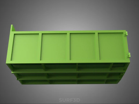 ГРУЗОВИК КРОВАТЬ САМОСВАЛЬНЫЙ КУЗОВ КУЗОВ КОНТЕЙНЕР БУНКЕР ГРУЗОВОЙ АВТОМОБИЛЬ ПИКАП АВТОМОБИЛЬ 3D Модель